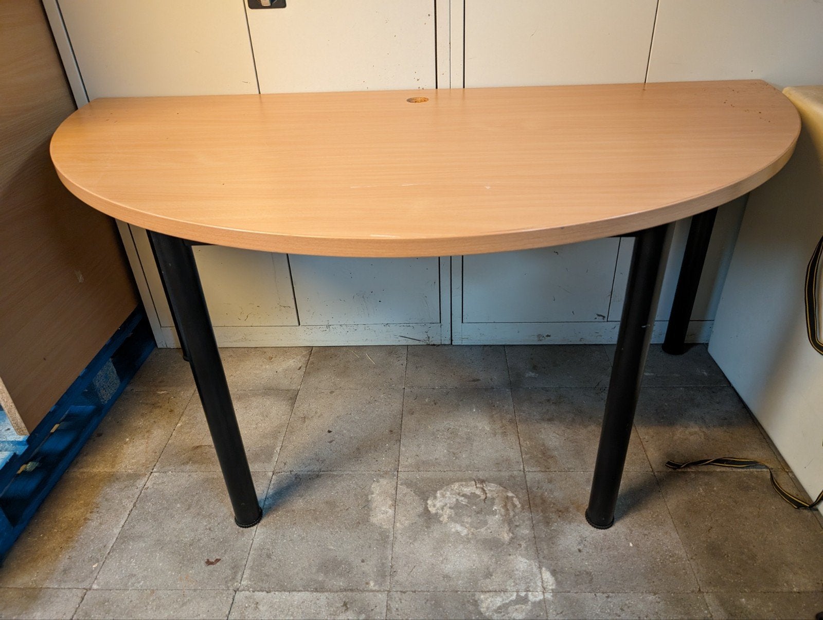 2x Halfronde Tafel, Ophalen, Gebruikt, 50 tot 100 cm, 150 tot 200 cm