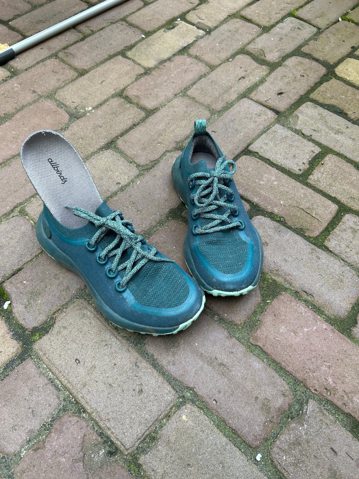 Allbirds Wool Runners - Comfortabele Sneakers, Kleding | Dames, Ophalen of Verzenden, Gedragen, Groen, Sneakers of Gympen