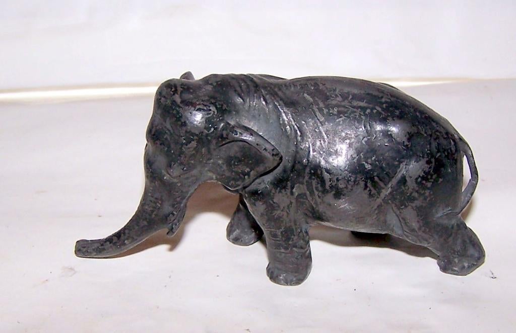 Prachtig metalen Olifant beeldje. Izgs., Ophalen of Verzenden, Zo goed als nieuw, Dier