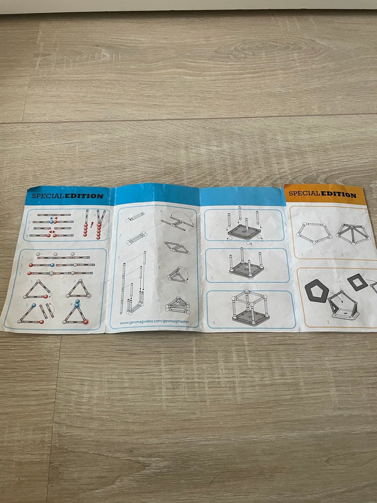 Geomag Master Special Edition magnetisch constructiespeelgoe, Ophalen of Verzenden, Gebruikt