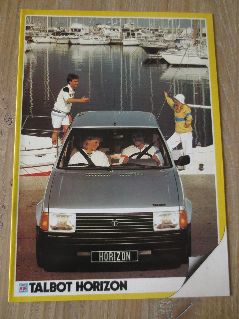 Autofolder : Talbot Horizon - Folder is nieuw uit 1963, Boeken, Auto's | Folders en Tijdschriften, Ophalen of Verzenden, Nieuw