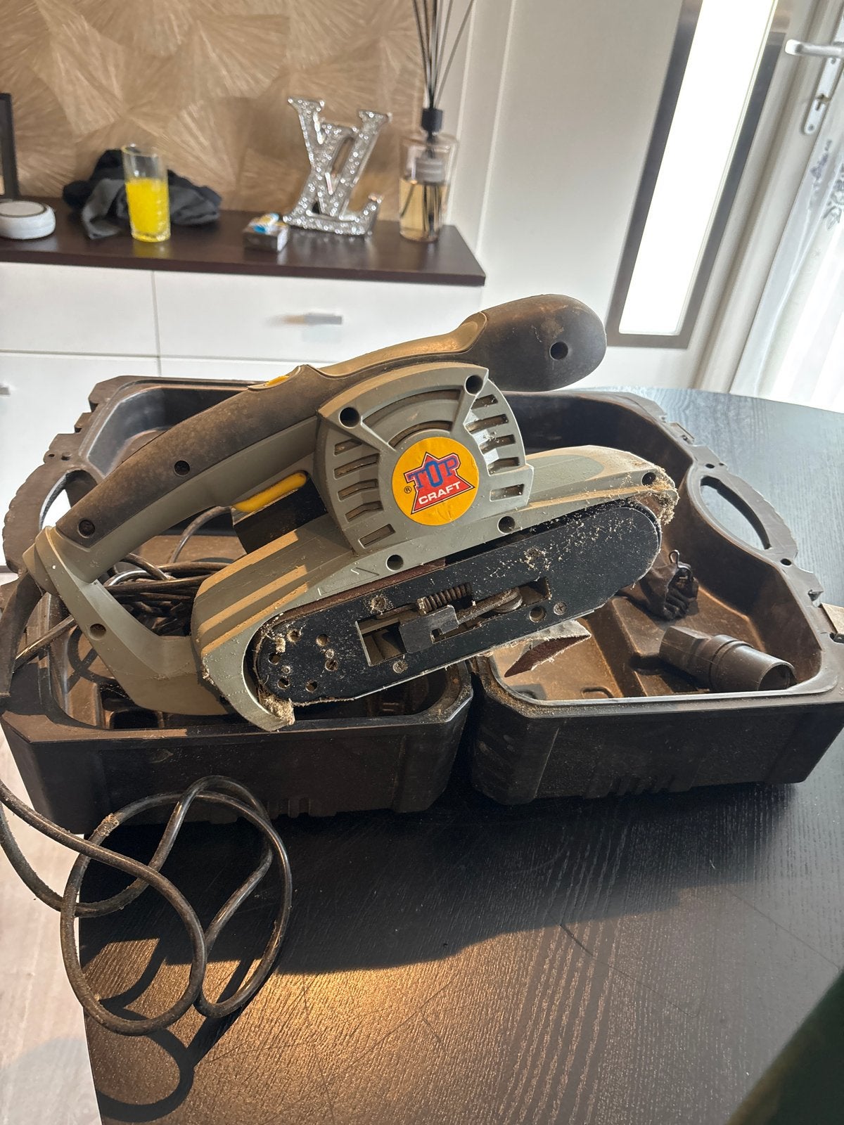 Top Craft Bandschuurmachine - Gebruikt, Ophalen, Gebruikt, Minder dan 600 watt, Bandschuurmachine