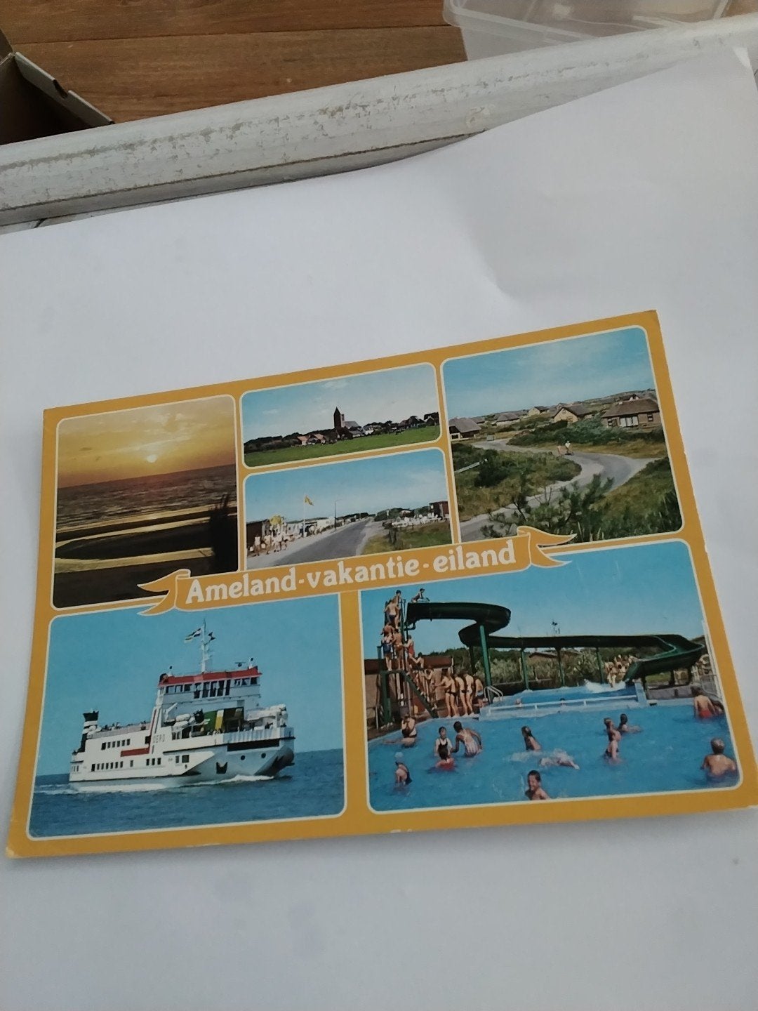 AMELAND. VAKANTIE-EILAND  199O, Ophalen of Verzenden, 1960 tot 1980, Waddeneilanden