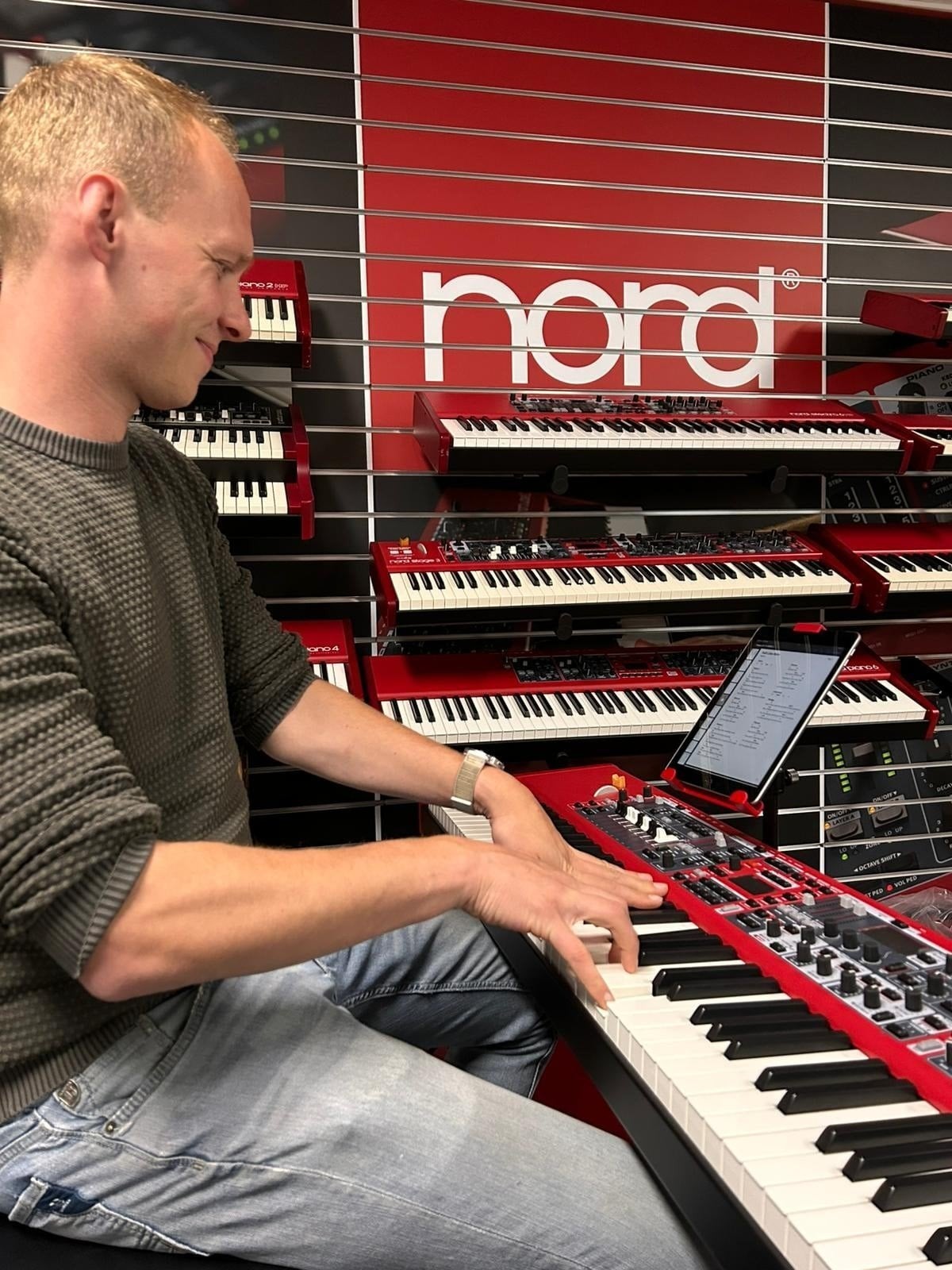 Nieuw! Tablet/telefoonhouder voor Nord Officieel Nord Dealer, Overige merken, Info@prosq.nl, Prosq street, Overige aantallen