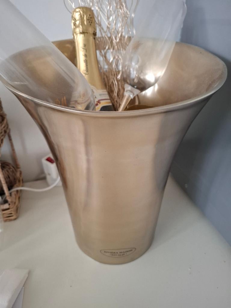 Wijnkoeler, Ophalen, Zo goed als nieuw, Goud