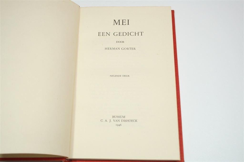 Mei — Gedicht van Herman Gorter [9e dr 1946], Ophalen of Verzenden, Gelezen