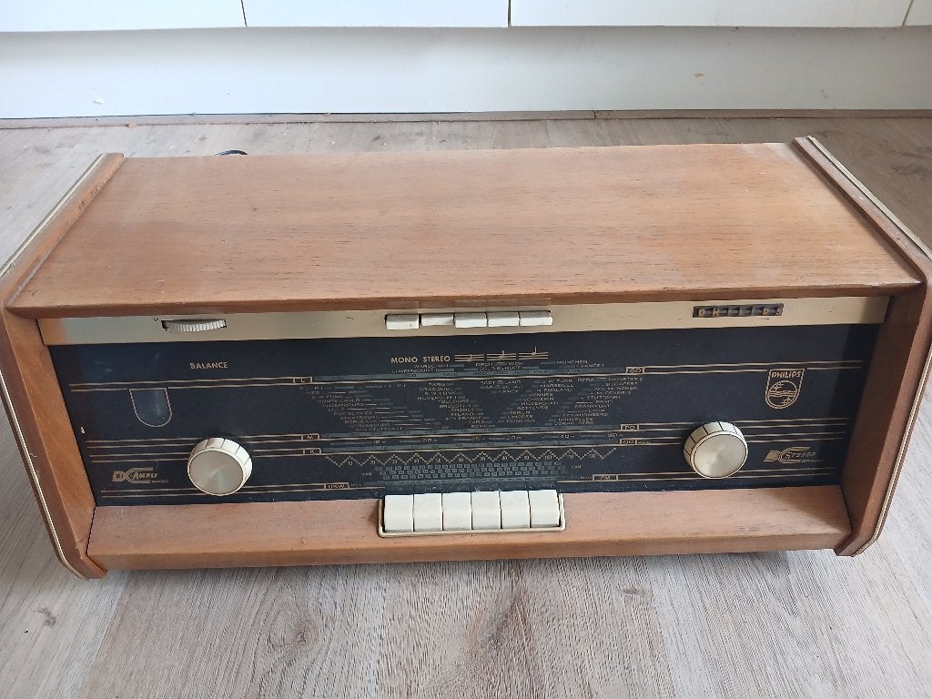 Philips buizen radio, Ophalen, Niet werkend, Transistorradio