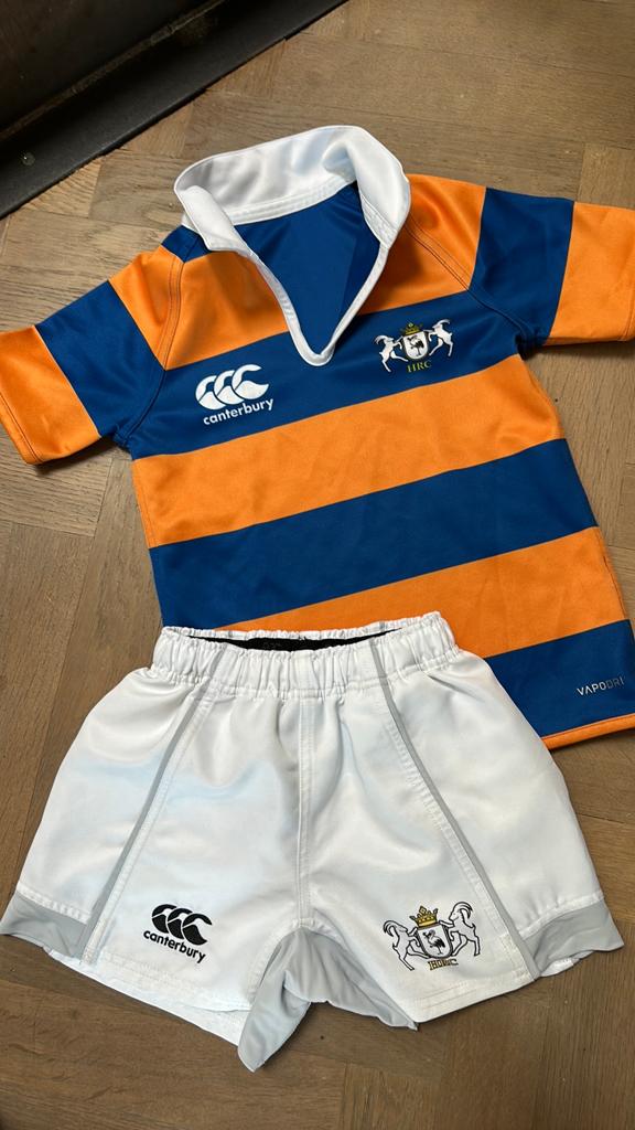 HRC tenue - maat 8 jaar, Sport en Fitness, Rugby, Ophalen of Verzenden, Zo goed als nieuw, Kleding