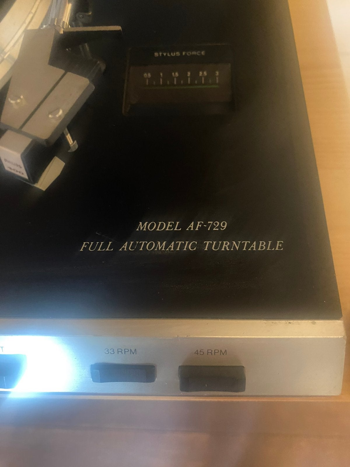 platenspeler Philips AF 729, Ophalen of Verzenden, Zo goed als nieuw, Philips