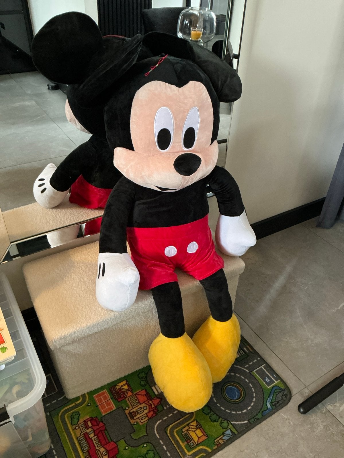 Grote Mickey Mouse knuffel - Disney, Ophalen, Disney, Overige typen, Zo goed als nieuw