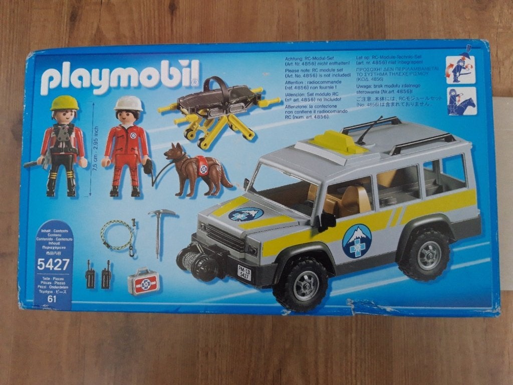 Playmobil 5427 Reddingsploeg Bergen - Zo goed als nieuw
