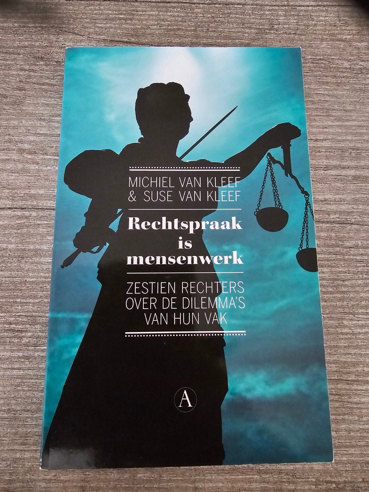 Rechtspraak is mensenwerk - Michiel & Suse van Kleef, Ophalen of Verzenden, Gelezen, Michiel van Kleef & Suse van Kleef