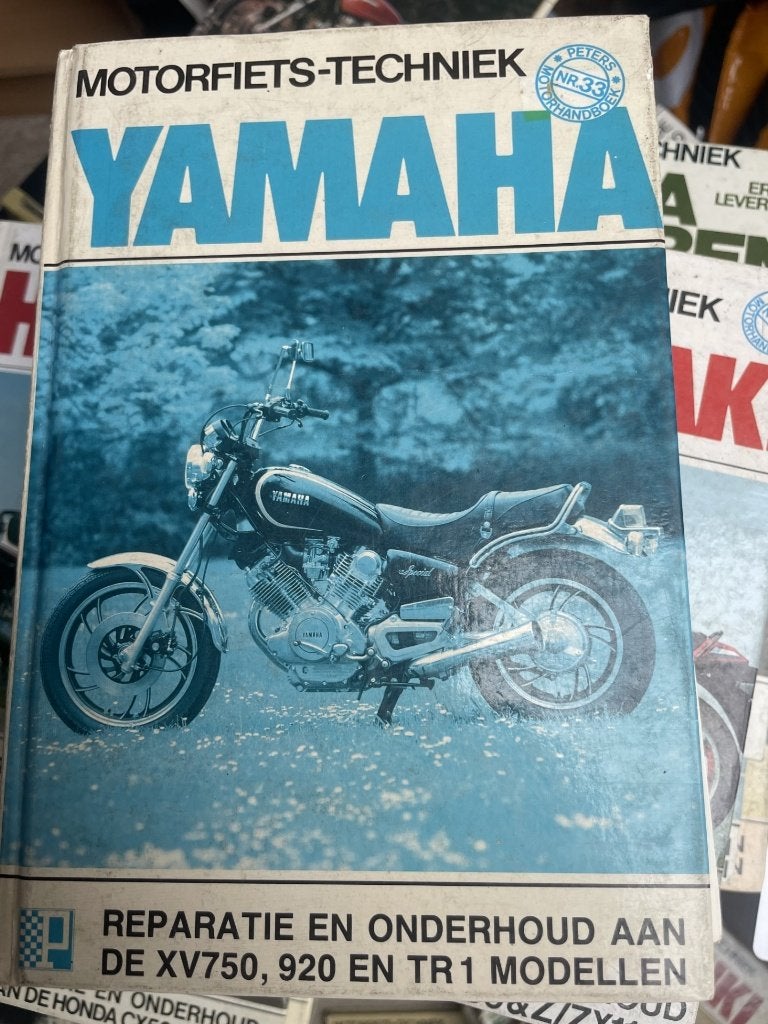 werkplaatshandboek YAMAHA XV750 XV920 TR1;  12,50 euro, Motoren, Ophalen of Verzenden, Yamaha