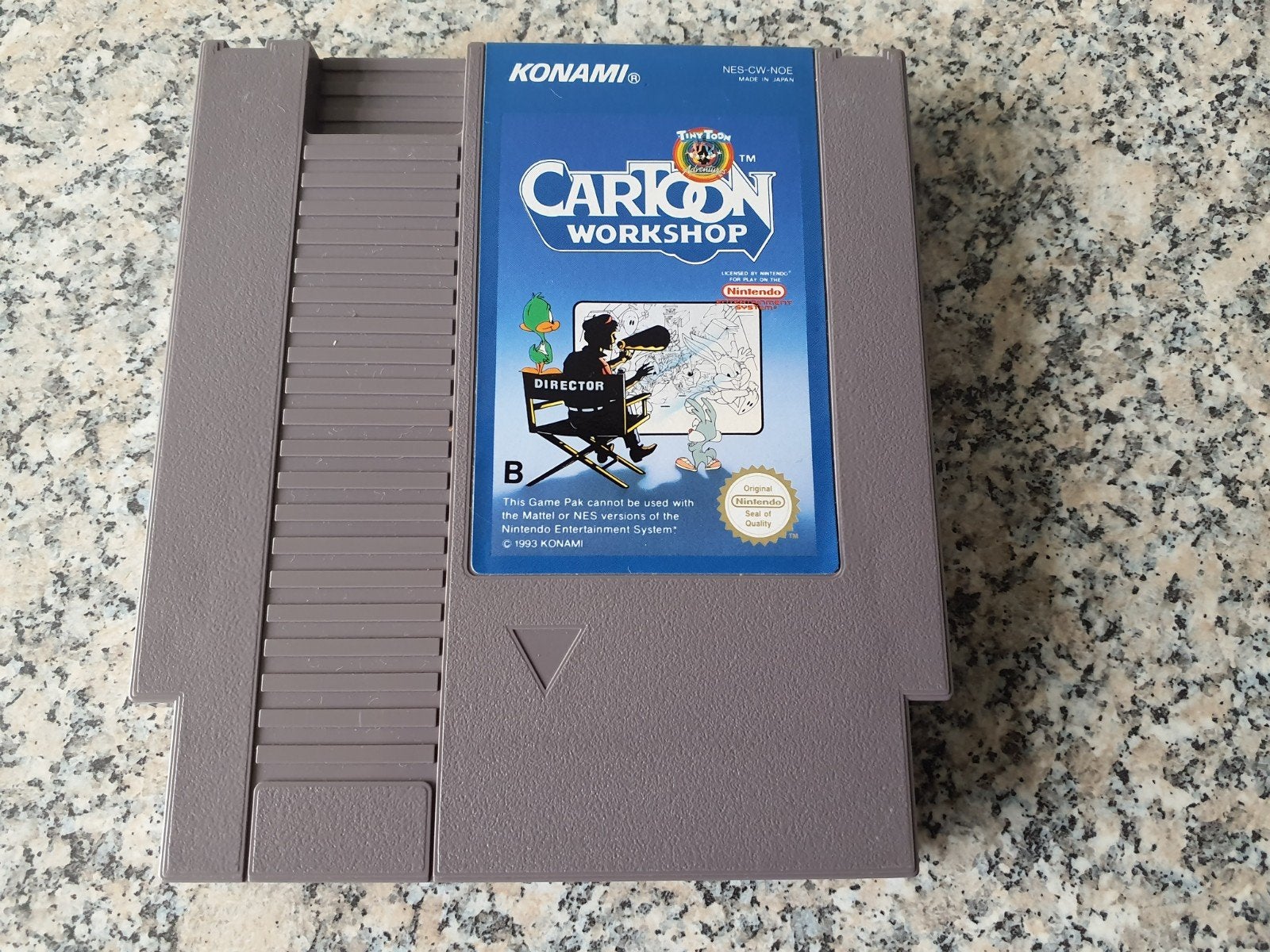 Tiny toons:cartoon workshop voor Nintendo NES., Gebruikt, Verzenden, Overige genres, 1 speler