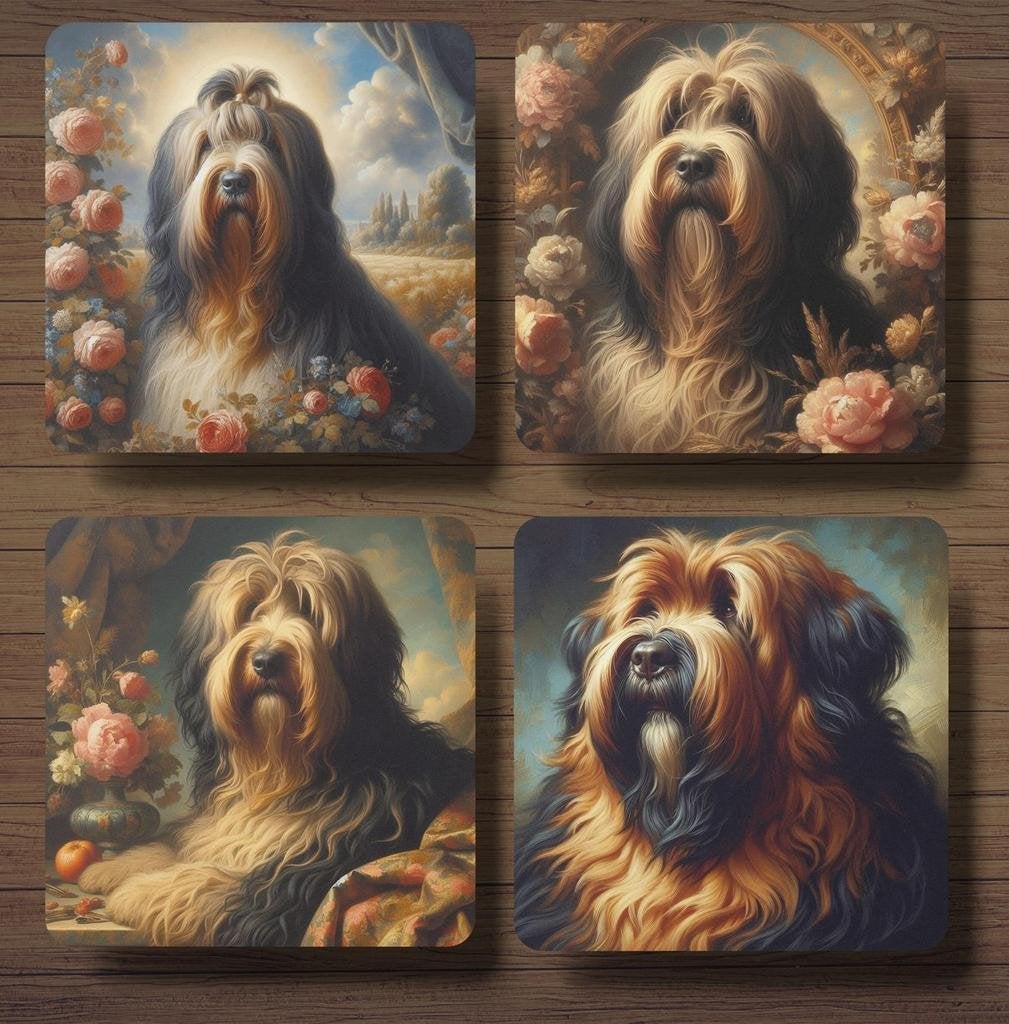 Briard Barok onderzetters met houder, Ophalen of Verzenden, Nieuw