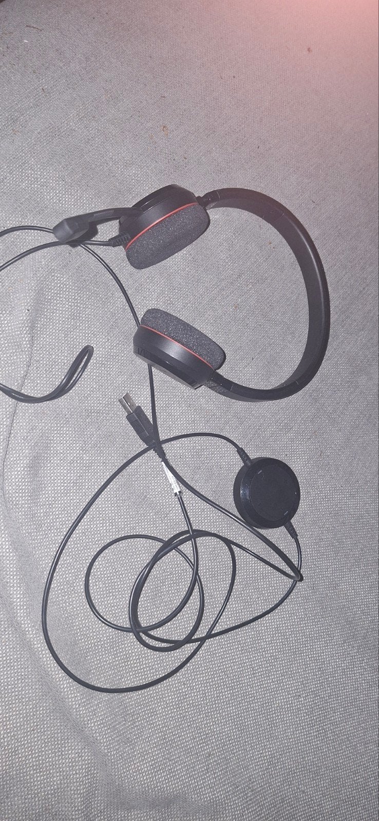 Jabra GN Headset HSC016 - Bedrade On-ear Hoofdtelefoon, On-ear, Ophalen of Verzenden, Zo goed als nieuw, Jabra