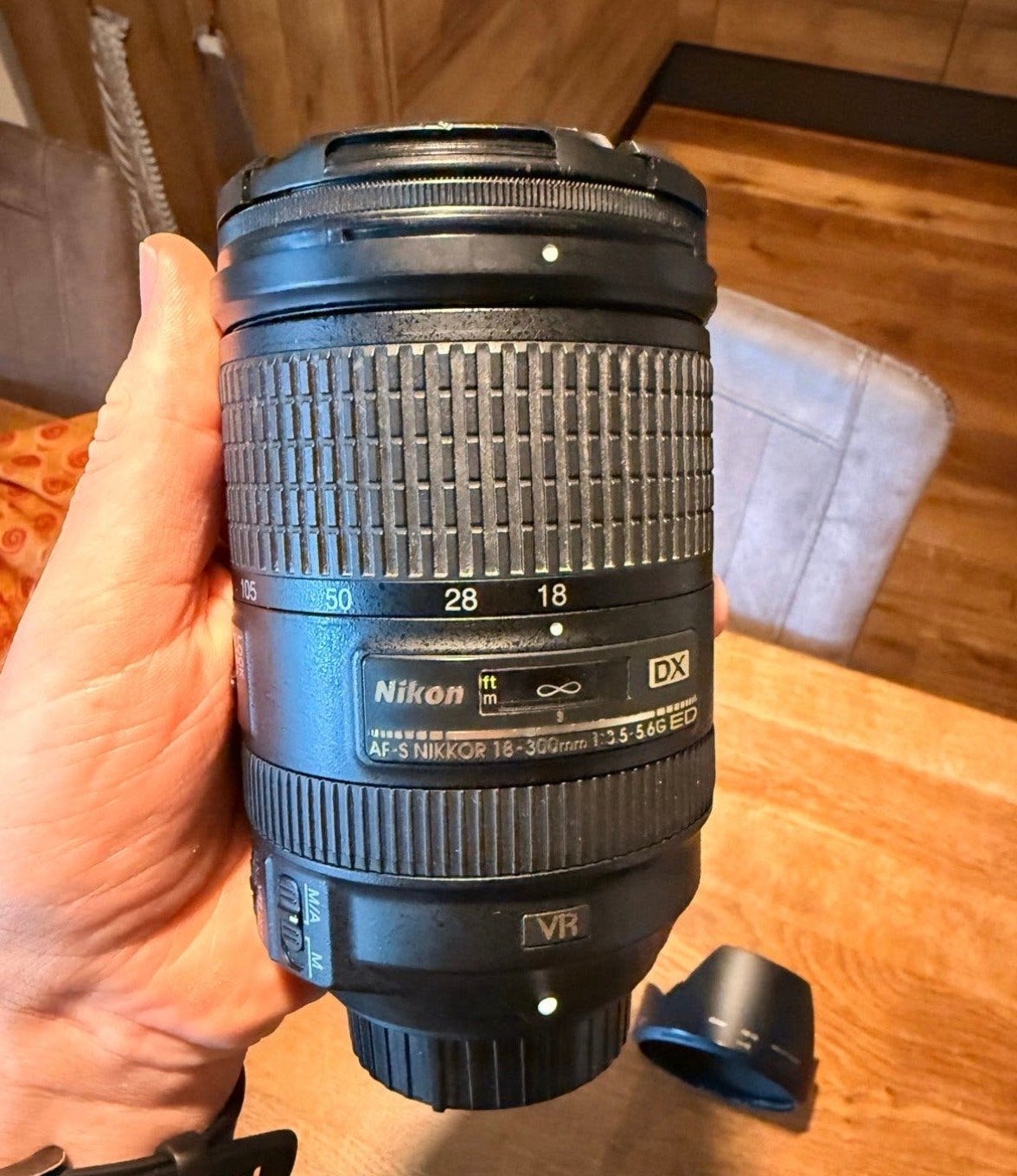 Nikon AF-S DX NIKKOR 18-300mm f/3.5-5.6G ED VR lens, Audio, Tv en Foto, Fotografie | Lenzen en Objectieven, Gebruikt, Nikon, Ophalen of Verzenden