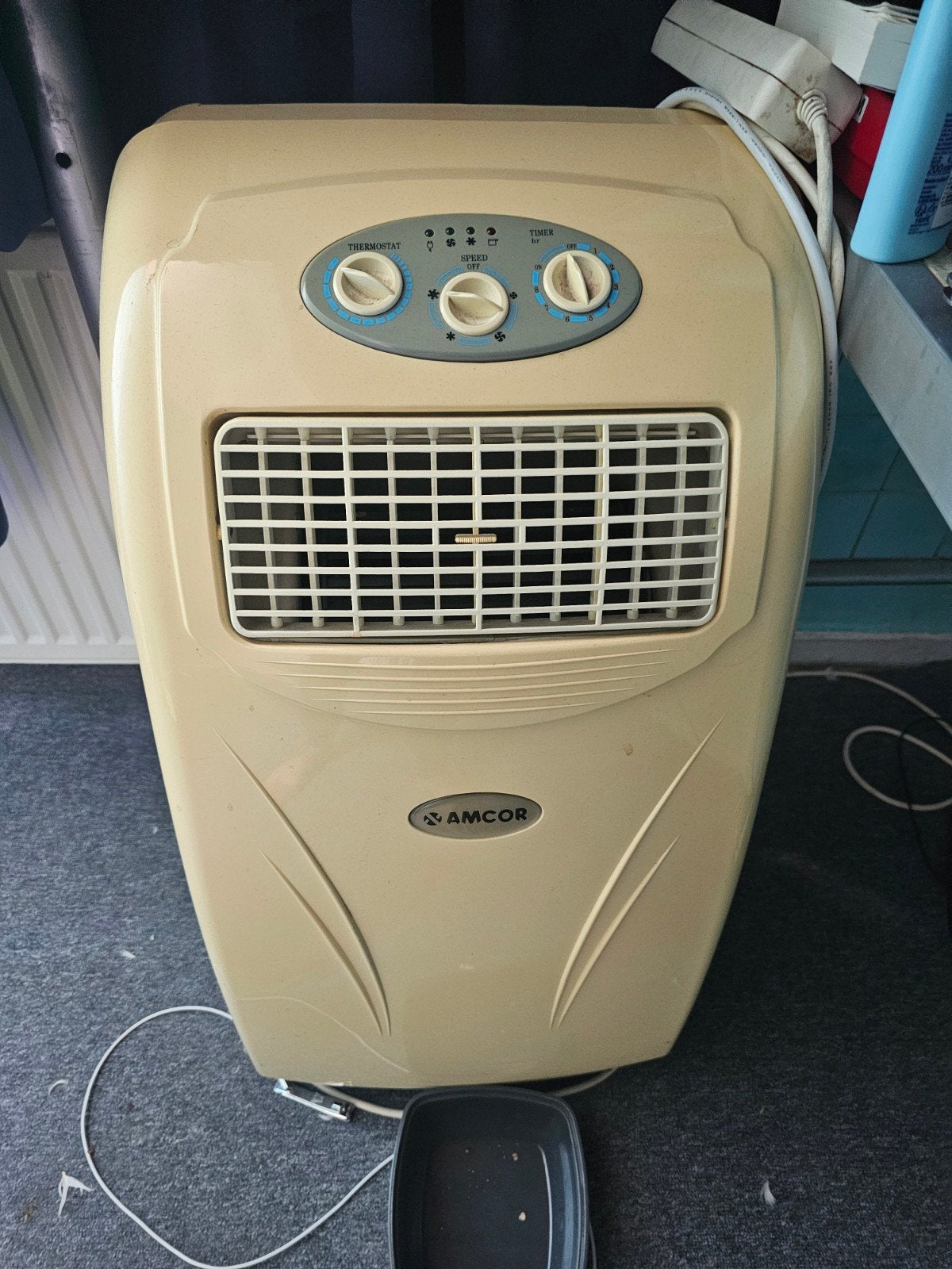 airco 100 euro, Witgoed en Apparatuur, Minder dan 60 m³, 3 snelheden of meer, Ophalen of Verzenden, Zo goed als nieuw