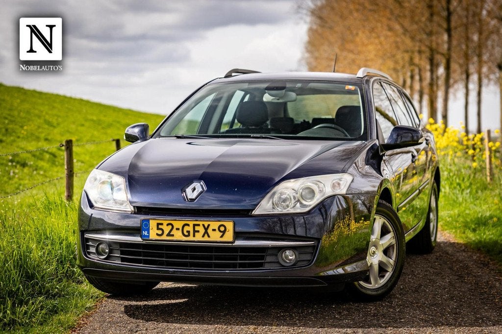 Renault Laguna Estate 2.0 16V T Dynamque | Automaat | Nap, Auto's, Gebruikt, 4 cilinders, Met garantie (alle), Blauw