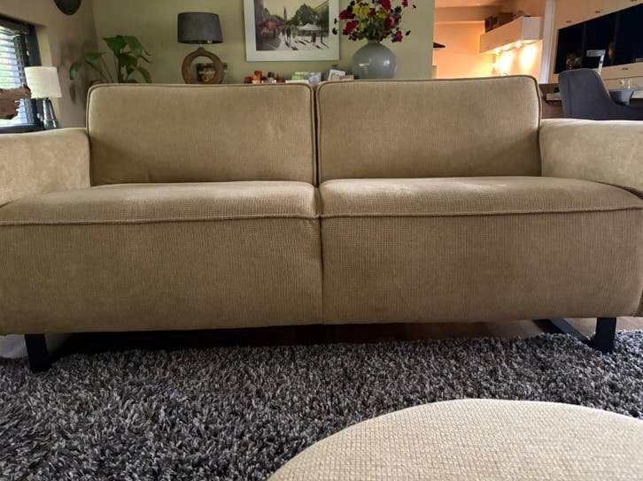 Moderne bank, Ophalen of Verzenden, Zo goed als nieuw, 75 tot 100 cm