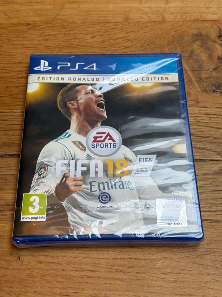 FIFA 18 Ronaldo Edition PS4 - Nieuw en Geseald, Nieuw, Eén computer, Ophalen of Verzenden, Sport