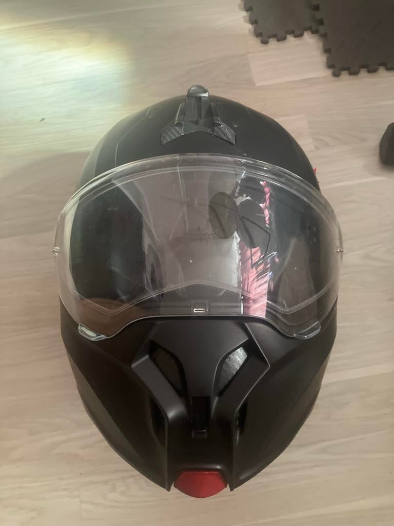 Caberg Duke Evo Systeemhelm Maat L Zwart, Motoren, Kleding | Motorhelmen, Ophalen, Systeemhelm, Dames, L