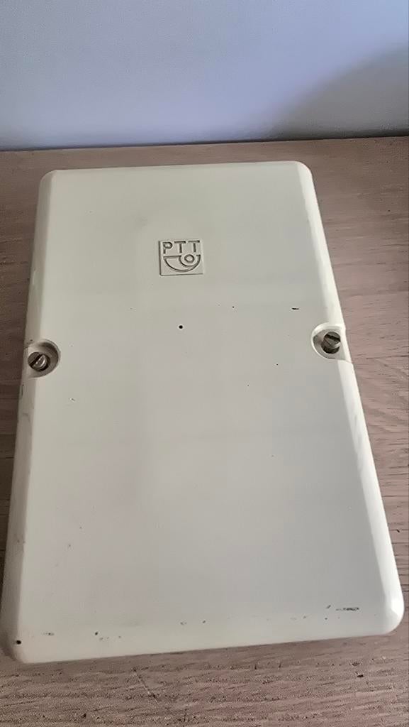 Vintage PTT Telefoonaansluitdoos - Jaren '70/'80, Ophalen of Verzenden, Gebruikt