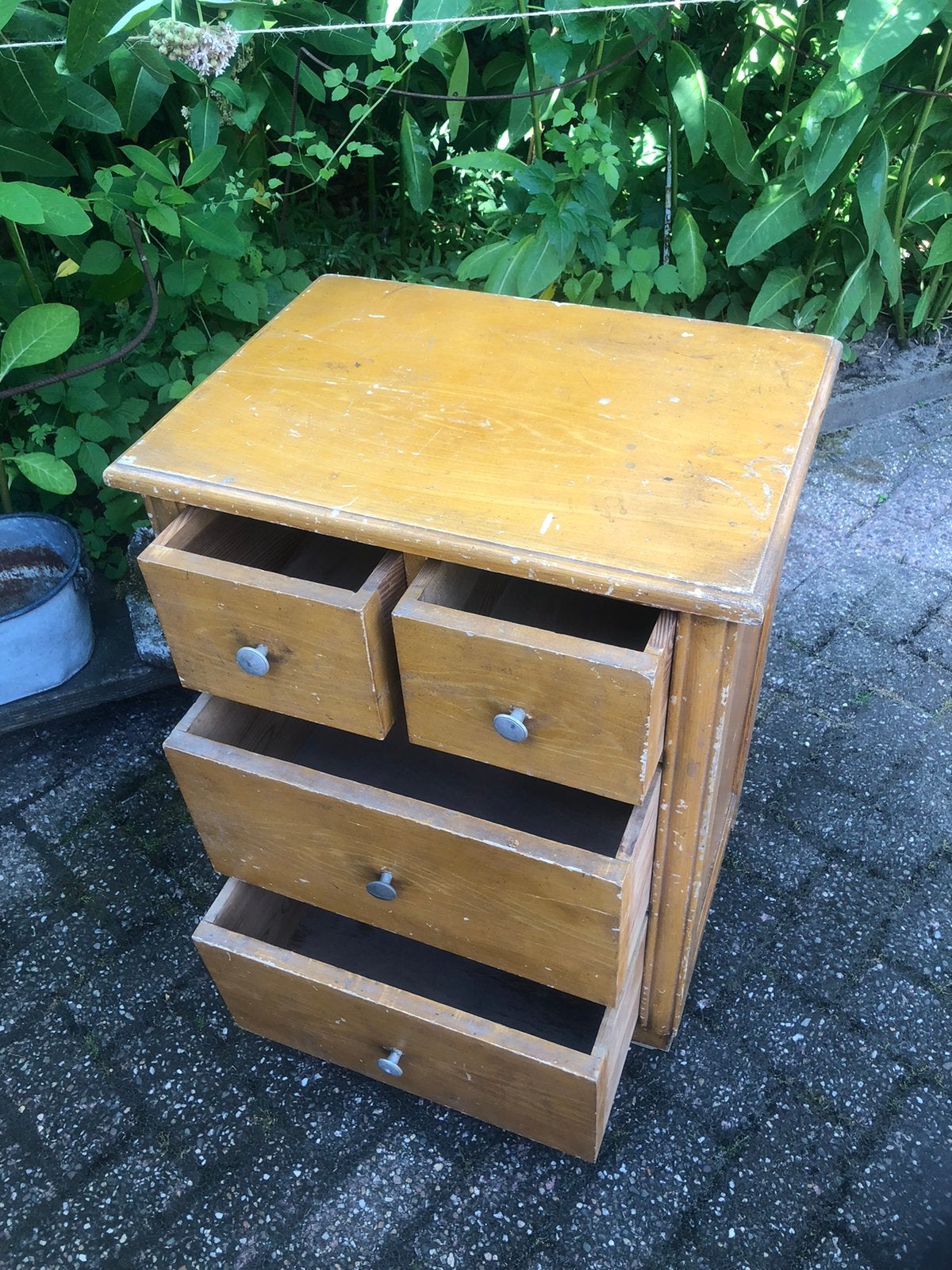 Brocante ladenkastje/ladenkastje/kastje, Antiek en Kunst, Ophalen