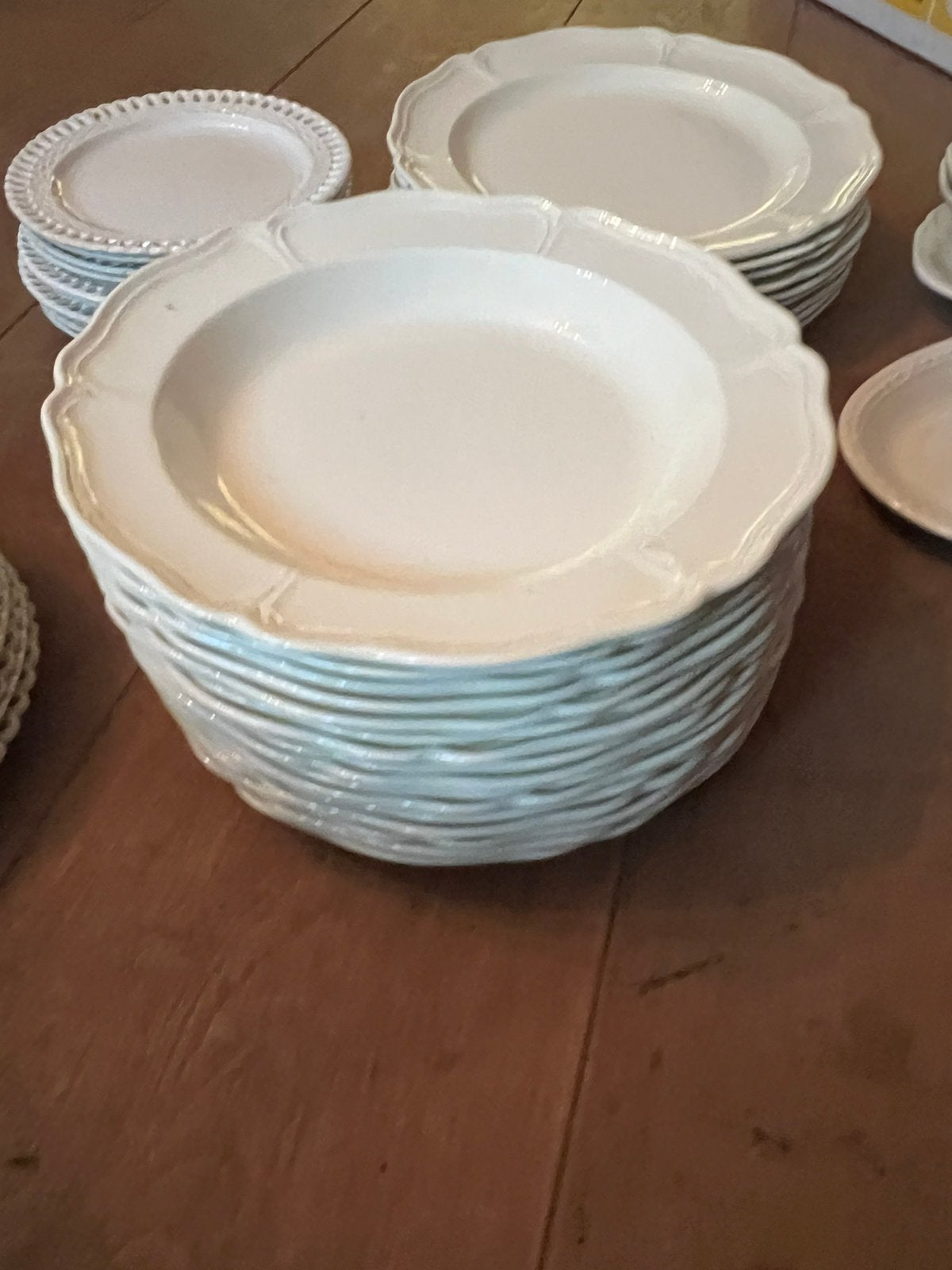 Wedgwood Queens onbeschadigd borden en serveerschalen, Ophalen of Verzenden