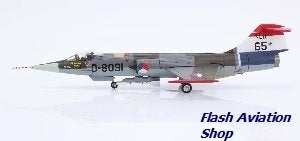 Lockheed F-104G Starfighter KLu Hobby Master D-8091 Demo 65+, Ophalen of Verzenden, Nieuw, Schaalmodel