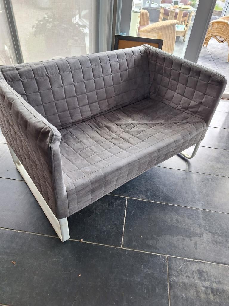IKEA 2 zits / honden bankje, Tuin en Terras, Ophalen, Zo goed als nieuw, 2 zitplaatsen