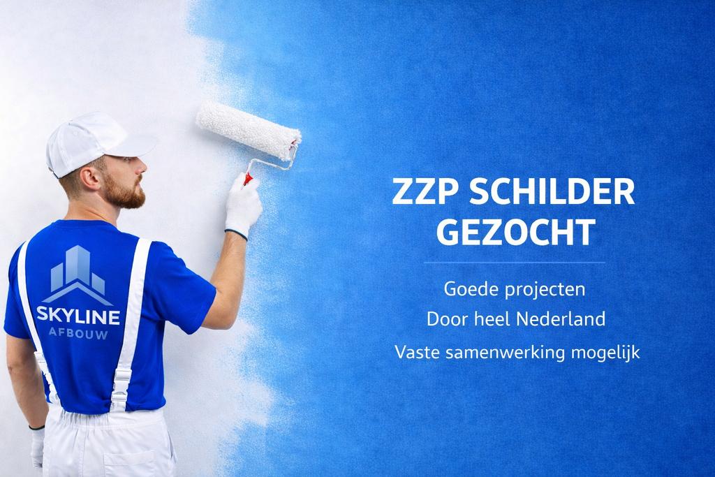 ZZP Schilder Gezocht, Vacatures, Vacatures | Bouwnijverheid