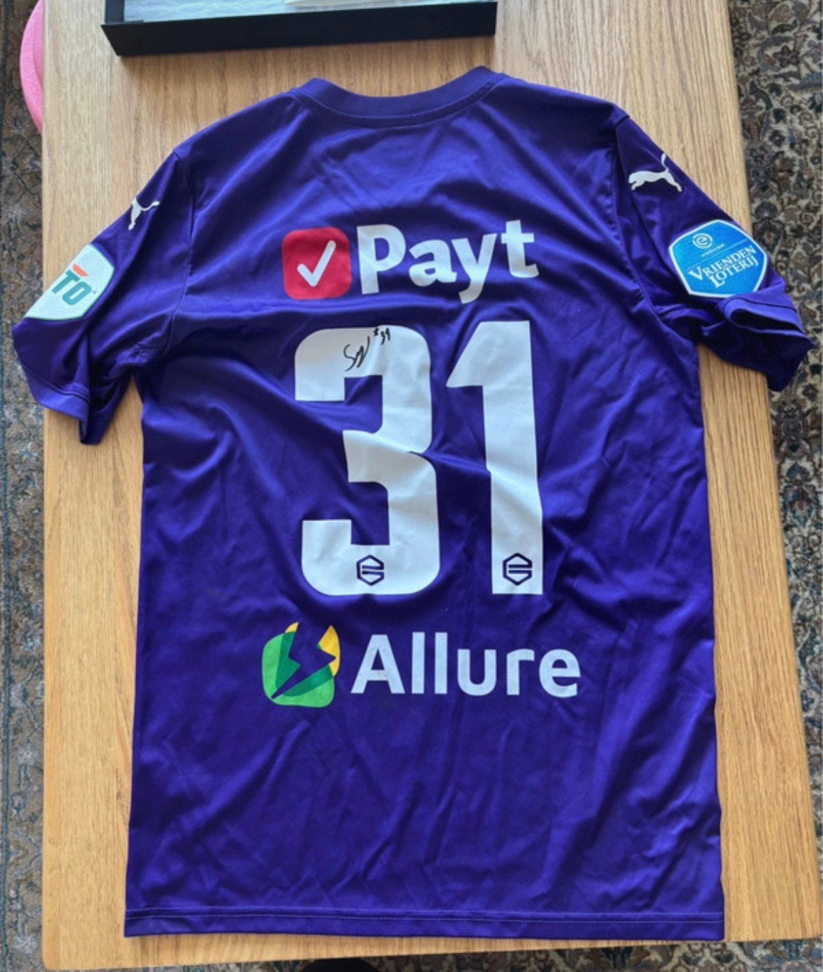 Matchworn shirt Tomas Suslov FC Groningen vs PSV 24-04-2021, Maat XL, Ophalen of Verzenden, Zo goed als nieuw, Shirt