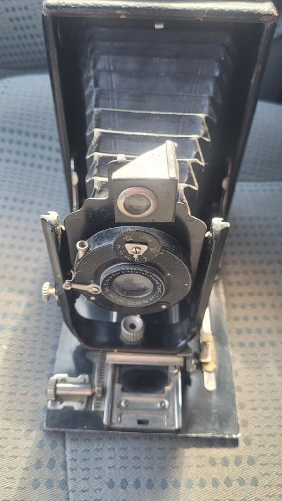 OUDE BALG CAMERA ICA (LATER ZEISS IKON), Verzamelen, Fotografica en Filmapparatuur, Ophalen of Verzenden, Fototoestel
