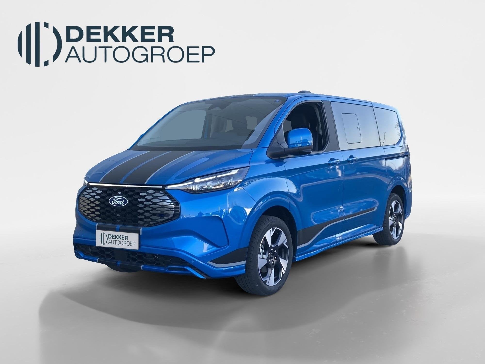 Ford E-Custom Tourneo 65kW 218pk Sport 8- 340 L1H1 Sport ELE, Auto's, Automaat, Gebruikt, Overige carrosserieën, 2000 kg