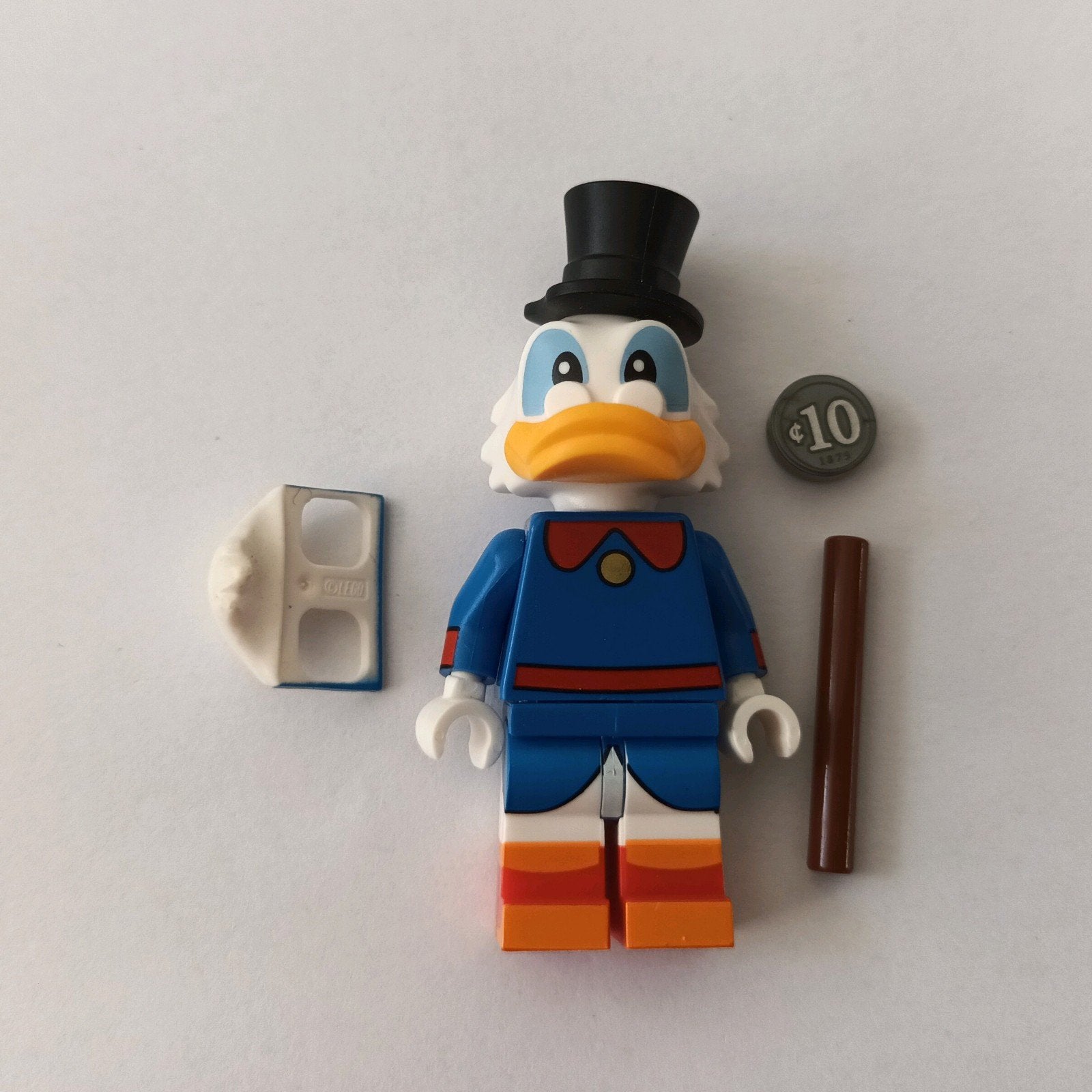 lego dagobert duck scrooge disney minifiguren minifigures, Ophalen of Verzenden, Zo goed als nieuw