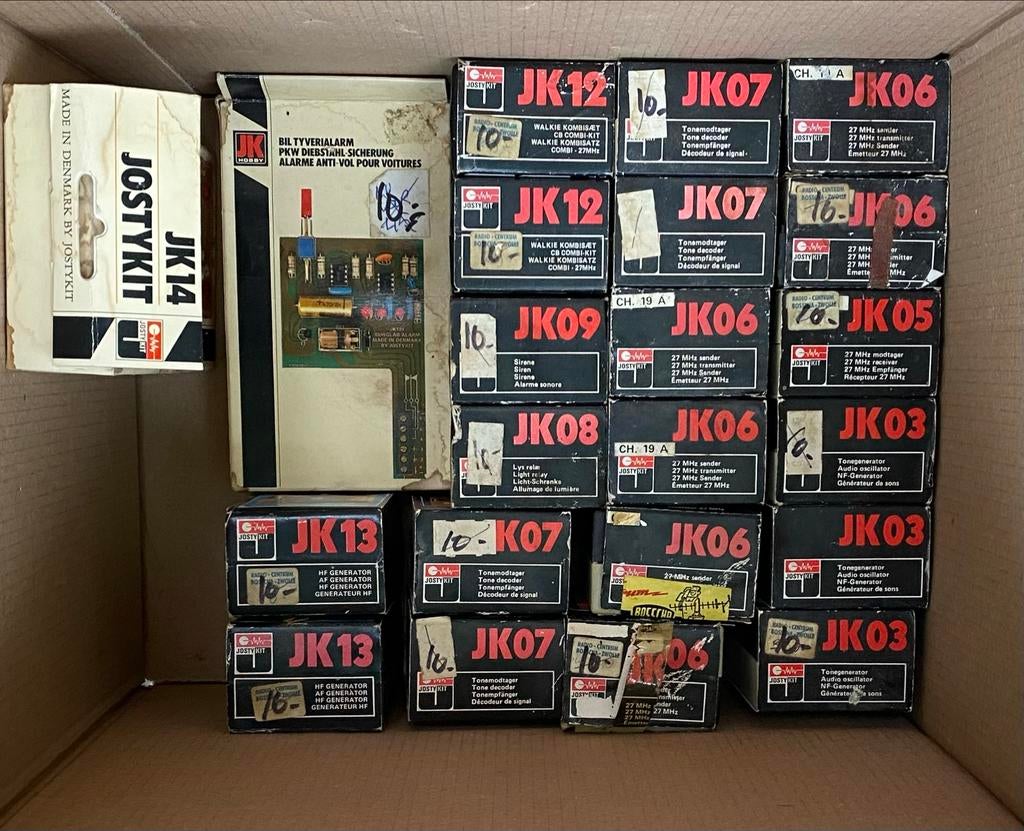JostyKit Vintage Elektronische Bouwdozen - NOS Collectie, Ophalen of Verzenden, Nieuw