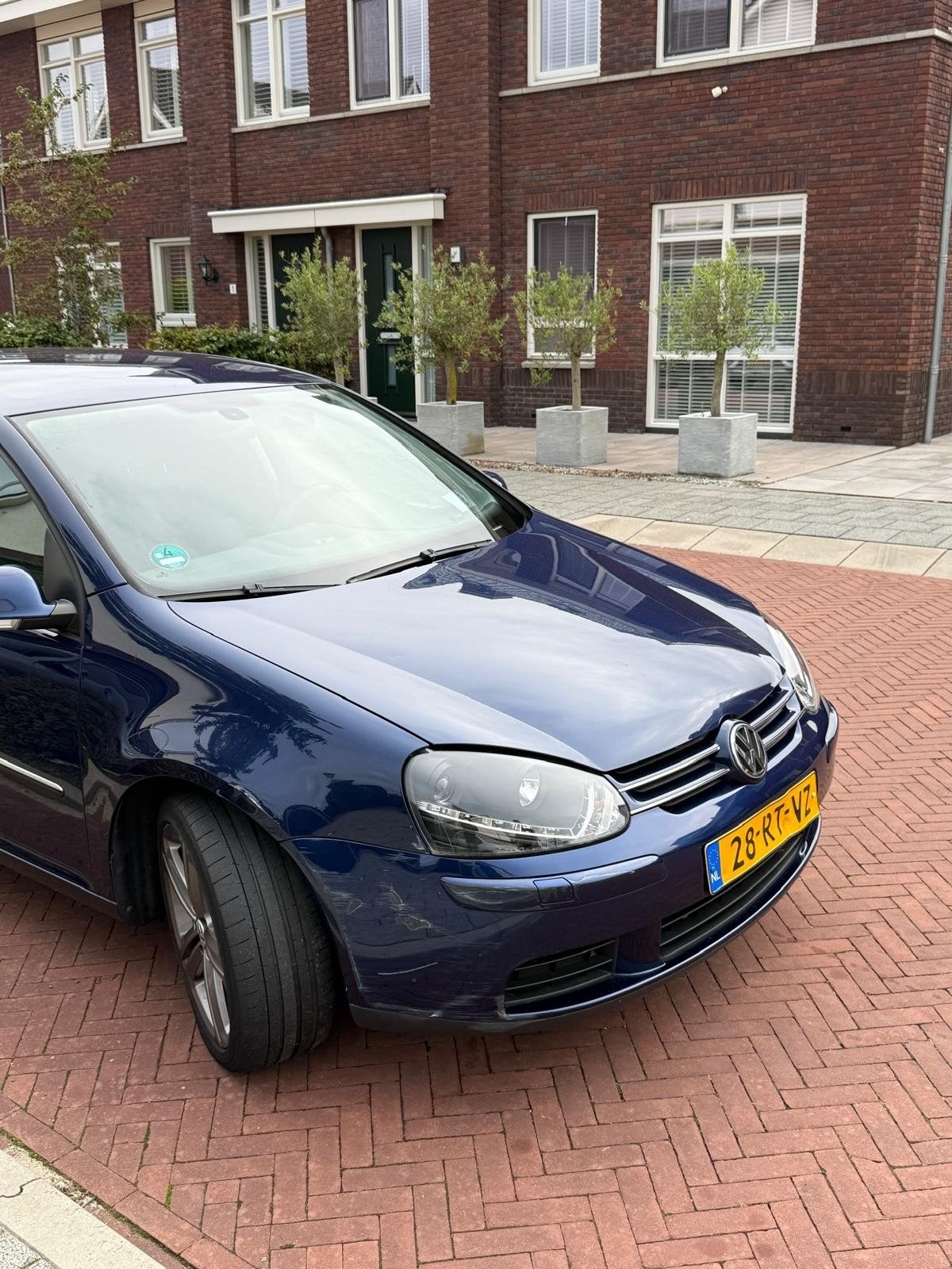 Volkswagen Golf 2.0 16V FSI 110KW 5D AUT 2005 Blauw, Zwart, 4 cilinders, 1984 cc, Blauw