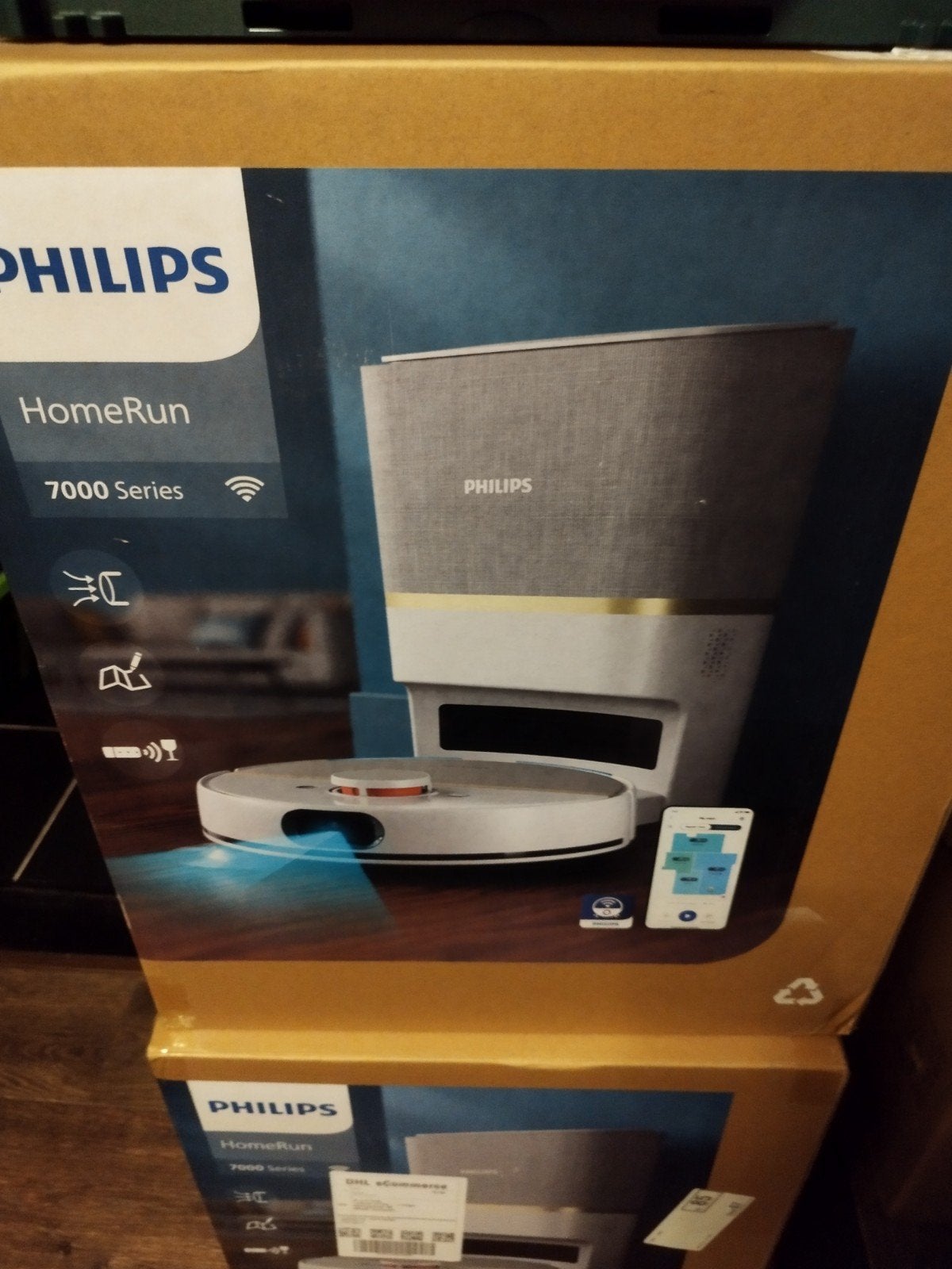 Philips HomeRun 7000 Serie Robotstofzuiger - Nieuw in doos, Philips, Nieuw, Ophalen of Verzenden, Robotstofzuiger