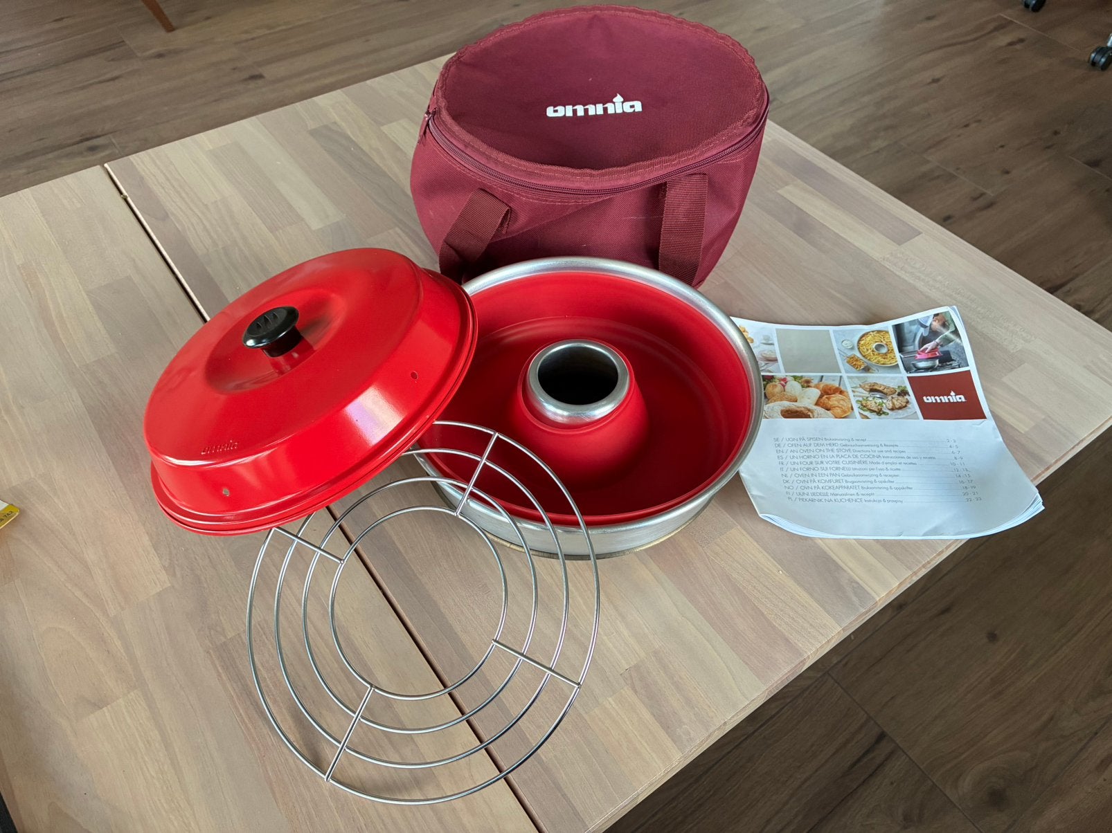 Omnia oven met bijbehoren, Ophalen of Verzenden, Gebruikt