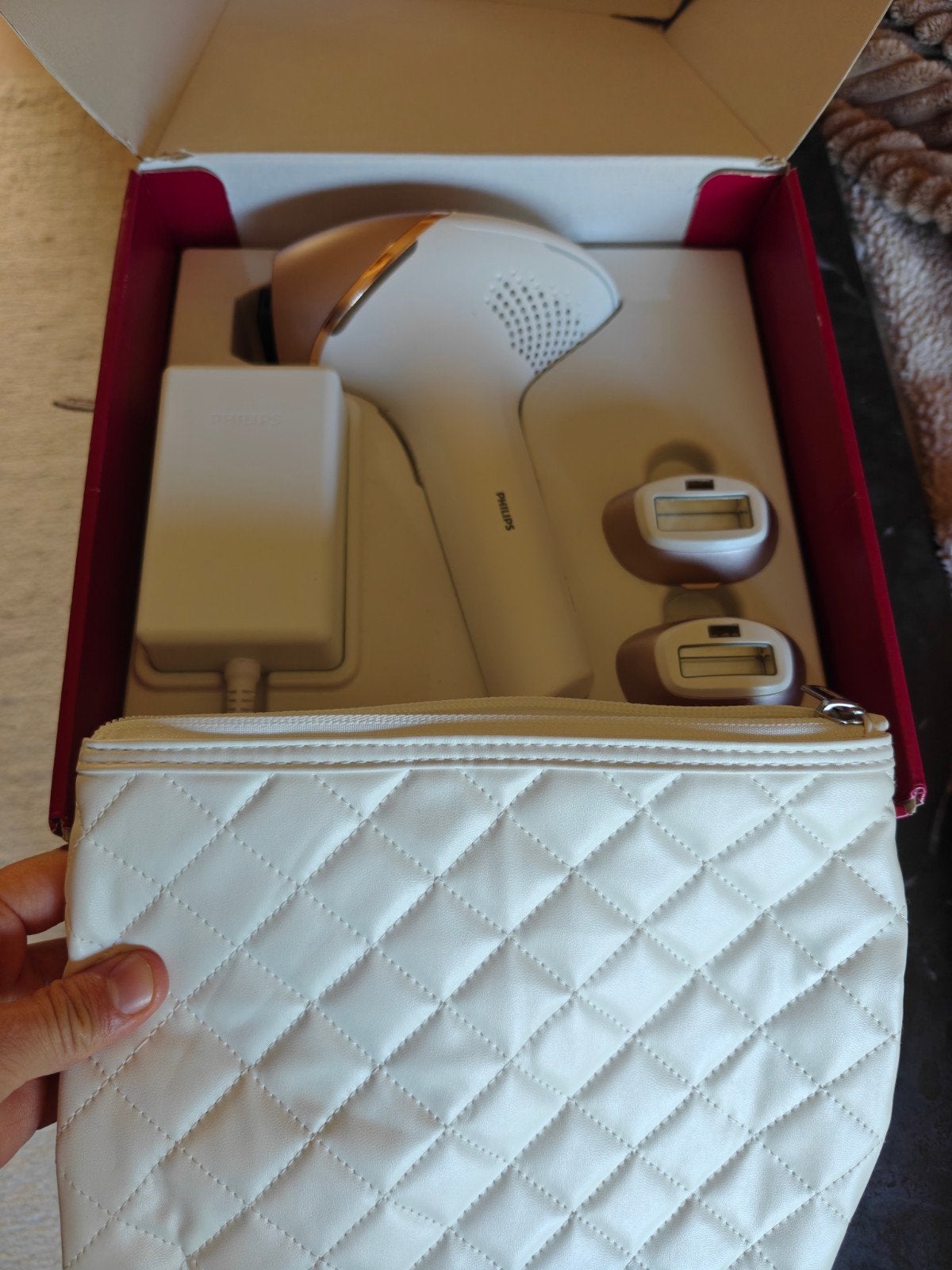 Philips Lumea IPL 9000 (Bri955) - Ontharing, Witgoed en Apparatuur, Persoonlijke-verzorgingsapparatuur, Ophalen of Verzenden, Zo goed als nieuw