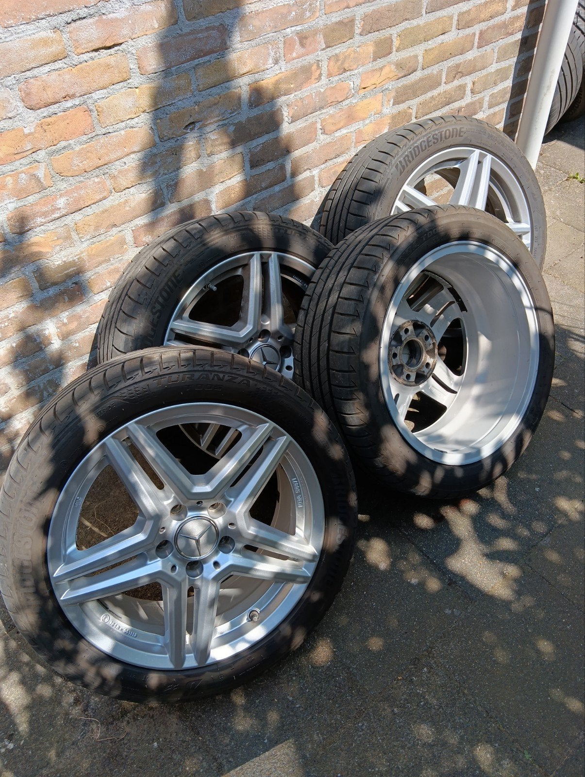 Mercedes velgen 17 inch!, Ophalen, Gebruikt, Banden en Velgen, 17 inch