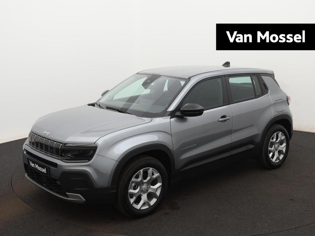 Jeep Avenger Altitude 54 kWh | Apple carplay / Android auto, Auto's, Stof, Zwart, 156 pk, 393 km