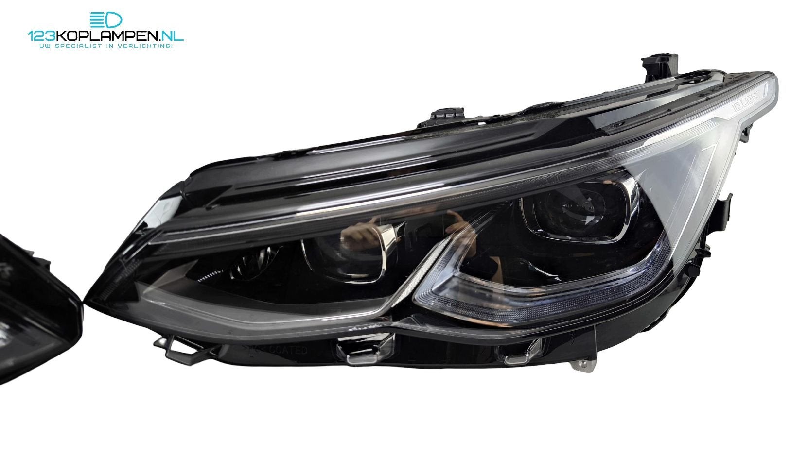 Volkswagen Golf 8 IQ Full led koplamp koplampen links rechts, Auto-onderdelen, Gebruikt, -, Volkswagen, -