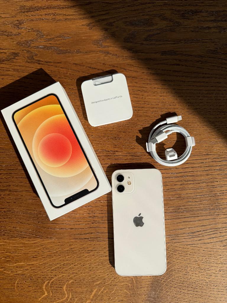 Iphone 12, 80 %, Verzenden, Wit, IPhone 12