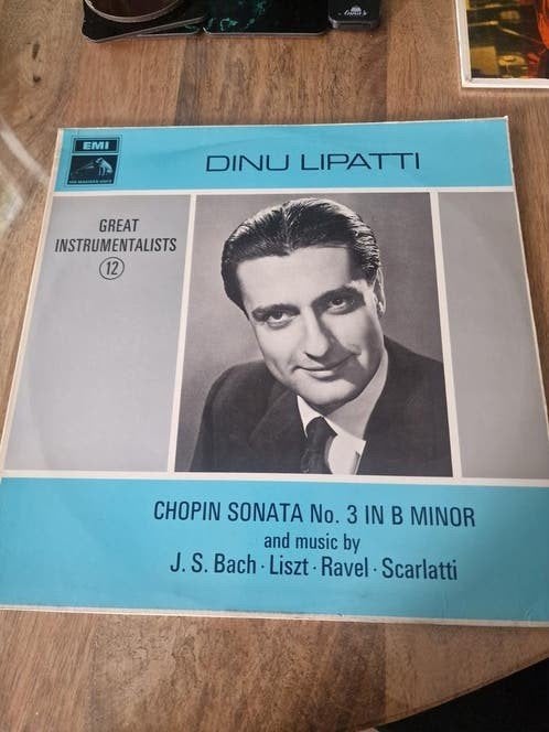 Dinu Lipatti - Chopin Sonate No. 3 & Bach, Liszt, Ravel, Cd's en Dvd's, Gebruikt, Chopin, Ophalen of Verzenden, Romantiek
