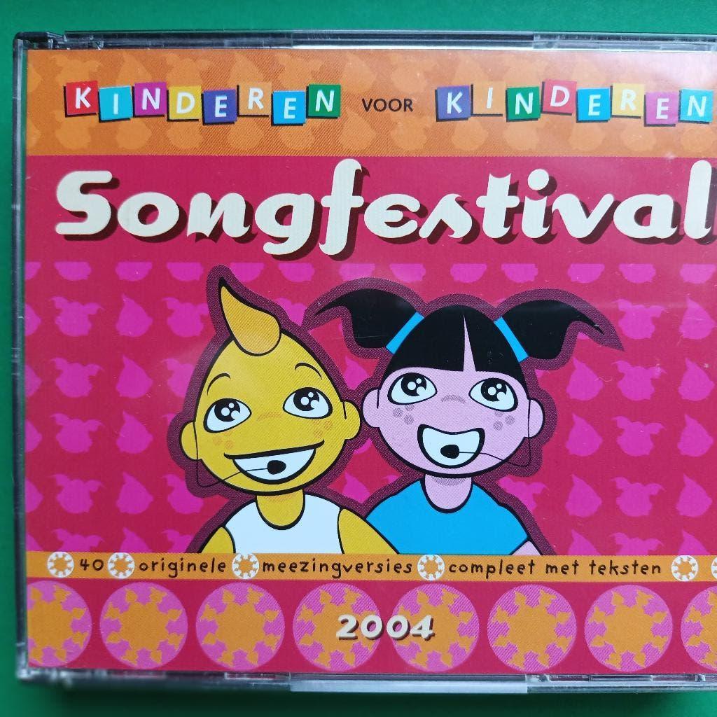 KINDEREN VOOR KINDEREN -SONGFESTIVAL 2004 (2 X CD), Cd's en Dvd's, Cd's | Kinderen en Jeugd, Ophalen of Verzenden, Zo goed als nieuw