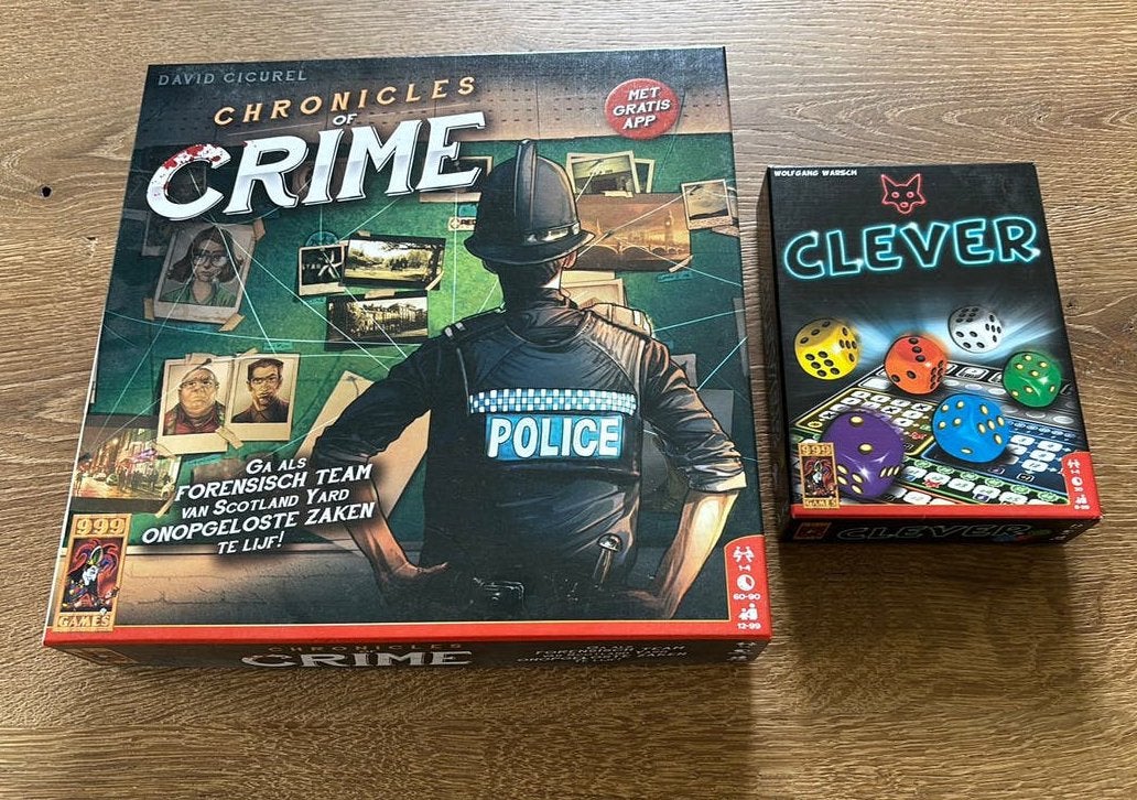Spellen, Clever en chronicles of crime, Ophalen, Zo goed als nieuw