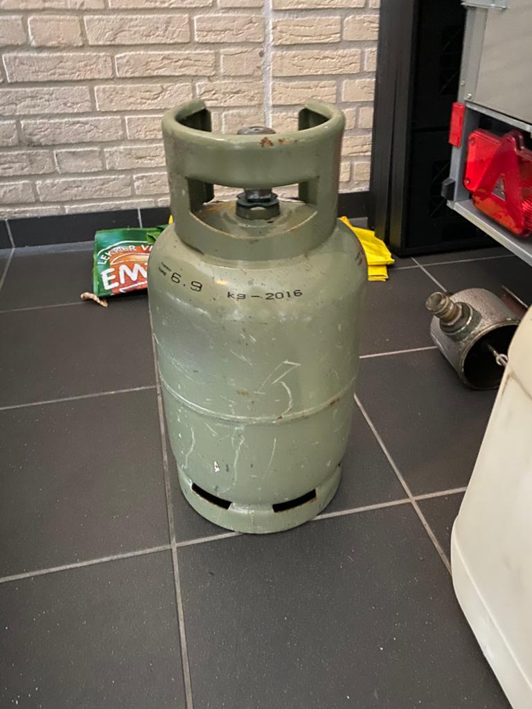 Lege gas fles, Ophalen of Verzenden