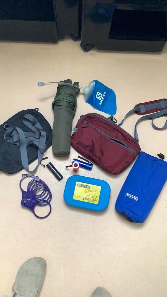 Vakantie trekking spullen in 1 koop, Watersport en Boten, Ophalen of Verzenden, Zo goed als nieuw